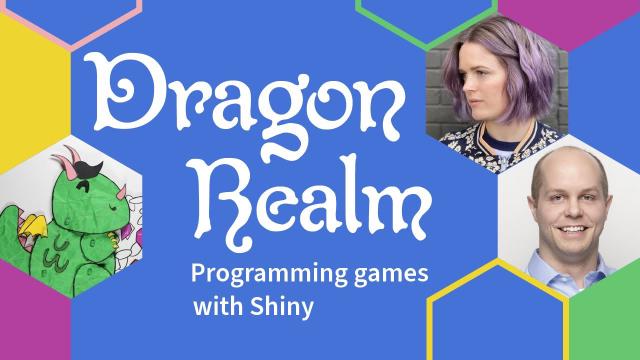 Programming Games with Shiny || Dragon Realm || RStudio