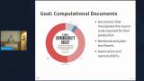 Keynote, JJ Allaire:  Reproducible Manuscripts with Quarto