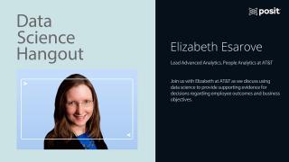 People Analytics at AT&T with Liz Esarove | Data Science Hangout