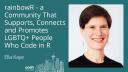 Ella Kaye - rainbowR - a community that supports, connects and promotes LGBTQ+ people who code in R