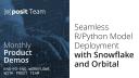 Deploying Scikit-learn models for in-database scoring with Snowflake and Posit Team